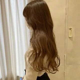 ロング 原 朱莉のヘアスタイル