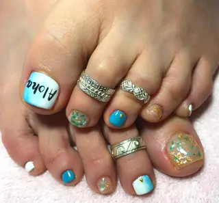 ネイル SAN PERSONAL BEAUTY所属・SAN Natsumiのネイルデザイン