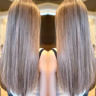 ロング カラー hair &eye LAWE.店長のヘアスタイル