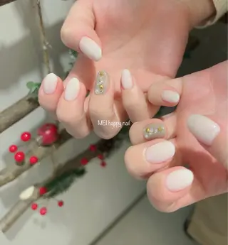 ネイル 北浦和 自爪育成ケアのネイルデザイン