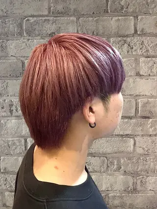 ショート カラー メンズ メンズスタイル / 宮澤蓮のヘアスタイル