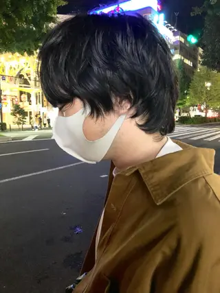 ショート パーマ メンズ 7Bridge所属・ハッシュカット 小西貫太のヘアスタイル