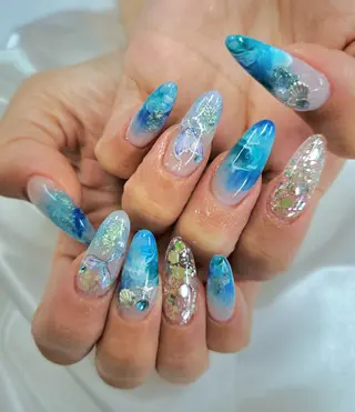 ネイル 河野ちえ (雑誌掲載サロン)のネイルデザイン