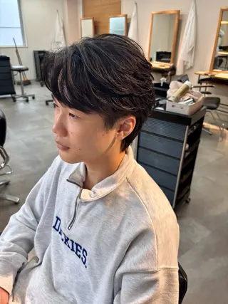 パーマ メンズ 男の理想を叶える🔥 メンズパーマ特化｜関のヘアスタイル