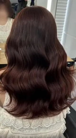 ロング カラー ヘアアレンジ ♡HARUKA ♡のヘアスタイル