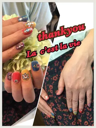 ネイル nailsalon ラセラヴィのネイルデザイン