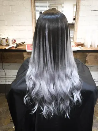 ロング カラー エクステリピート率 No.1 菊池　悠介のヘアスタイル