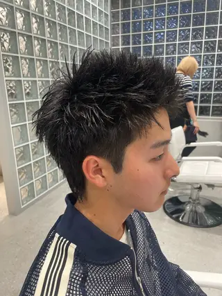 メンズ 無料ショートモデル 募集中❗️秋山ひらいのヘアスタイル