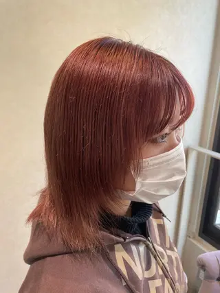 ショート カラー ヘアアレンジ 柳井 準平のヘアスタイル