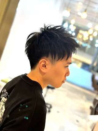 メンズ HARUKI  MINATO Japan広島紙屋町店所属・hmj紙屋町店 脊戸智志のヘアスタイル