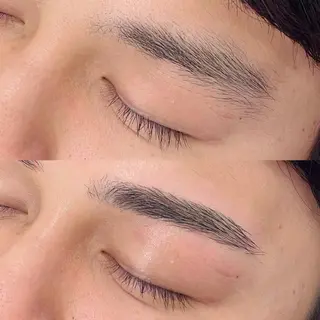 アイブロウ men'sアイブロウ まつ毛パーマ/さちのマツエク・マツパデザイン