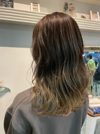 ミディアム カラー 💐パーソナルカラー /市橋加菜💐のヘアスタイル