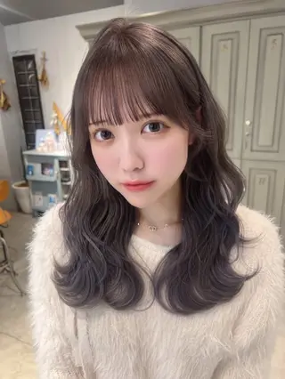 ミディアム 瀬畑 拓海のヘアスタイル