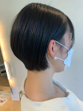 ショート カラー 村松 萌のヘアスタイル