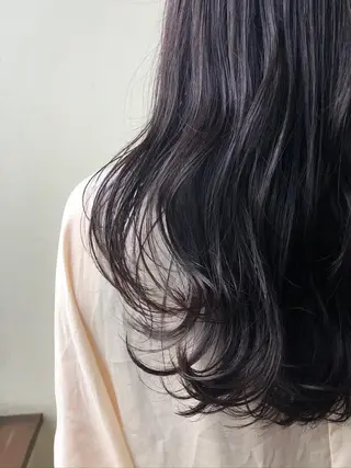 セミロング 🌻韓国風ヘア🌻 ✨🌷ナナコ🌷のヘアスタイル