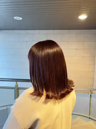 カラー 久永 菫のヘアスタイル