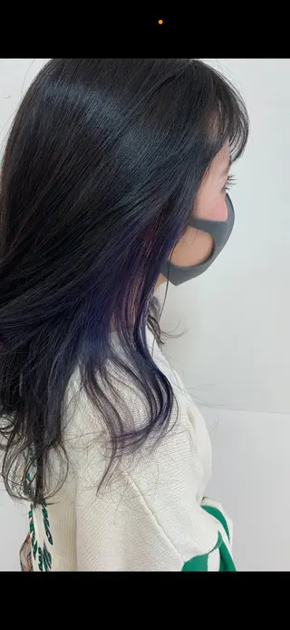 ロング カラー 透明感/韓国風 🇰🇷RYUKIのヘアスタイル