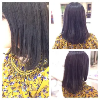 ミディアム いけだ ゆうのヘアスタイル