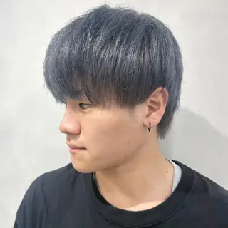 ショート カラー メンズ デザインカラー/パー マ🦖外岡咲希🦖のヘアスタイル