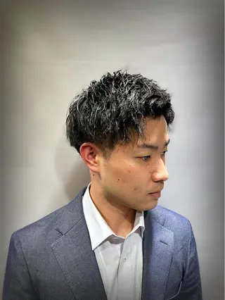 ショート パーマ メンズ メンズ特化美容師 井上大輔のヘアスタイル