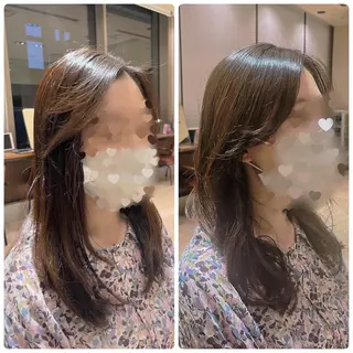 パーマ 赤羽今日子/レイヤー /盛れる顔まわりのヘアスタイル