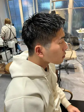 ショート メンズ ボブ指名No.1/ ボブパーマ/ユキのヘアスタイル