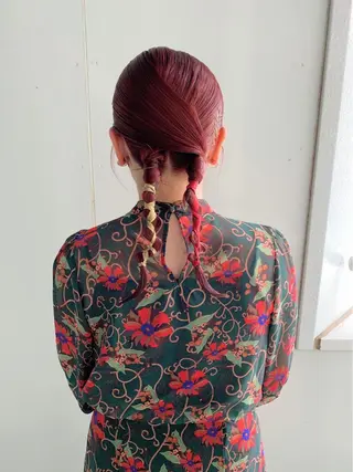 ミディアム ブームボックス所属・🐝ハイトーンカラー hachi🐝のヘアスタイル