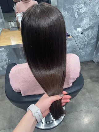 カラー 韓国透明感color 🤍sawako🏹のヘアスタイル
