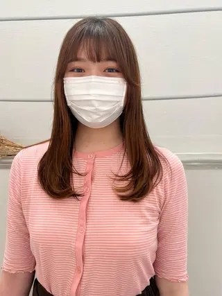 ロング ﾏｽﾀﾞ ｱｲﾘのヘアスタイル