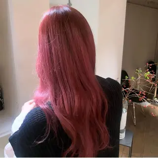 ロング カラー 長野 美沙のヘアスタイル