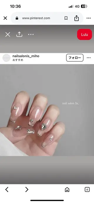 ネイル Rose Ana.Chuoのネイルデザイン