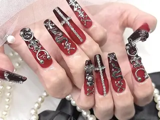 ネイル Rainrain💧 パーツ豊富、やり放題のネイルデザイン