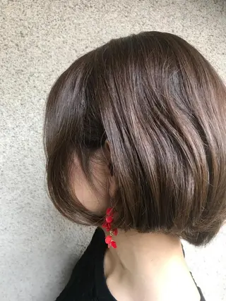ショート カラー vato マンツーマンサロンのヘアスタイル