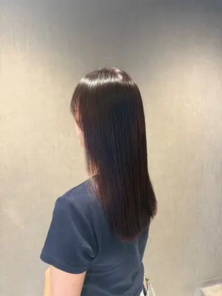 セミロング 中国人美容師/透明感 縮毛矯正/ジャックのヘアスタイル