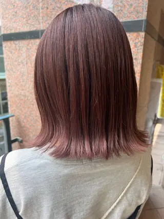 ミディアム カラー Oli-Oli 大田のヘアスタイル