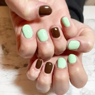 ネイル 手書きが得意🖌️ Y’s  nailのネイルデザイン