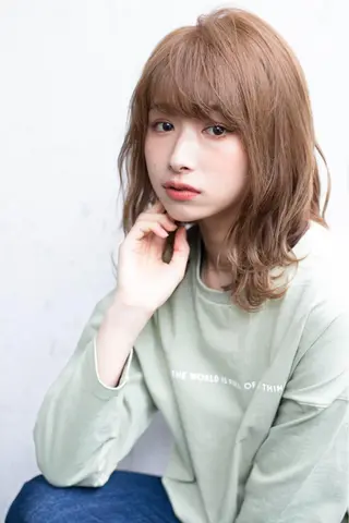 ミディアム CLAN クランのヘアスタイル