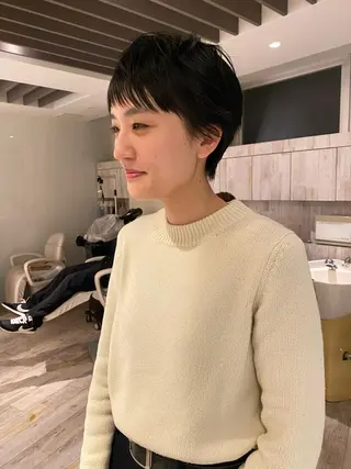 ショート driP.　by HAVANA所属・パーマ / ボブ /ショート 谷口 陸のヘアスタイル