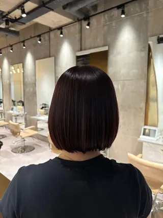 カラー はなか無料ボブカット モデル募集中です🙌のヘアスタイル