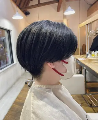 ショート 野間 祐哉のヘアスタイル