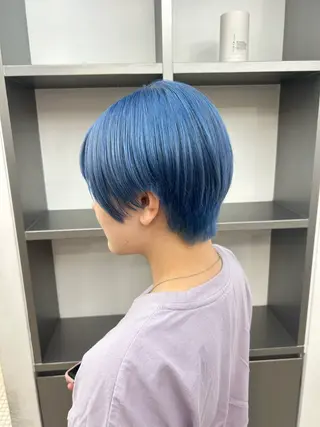 ショート MiRI💜地毛級 エクステ✖似合わせ技のヘアスタイル