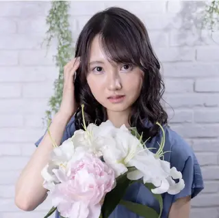 ミディアム カラー パーマ 尾澤 尚希のヘアスタイル