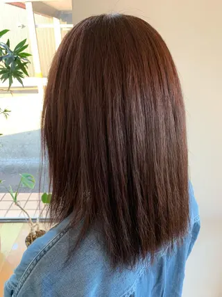 カラー 柴田 結衣のヘアスタイル