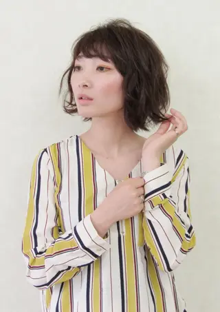 ショート ブルーム yukiのヘアスタイル