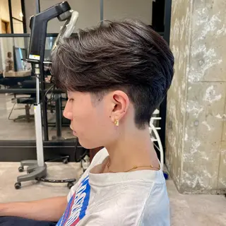 パーマ ニュアンスパーマ 曲がる縮毛矯正　爲石のヘアスタイル