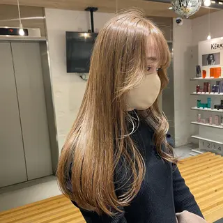 ロング カラー nameless miichiのヘアスタイル