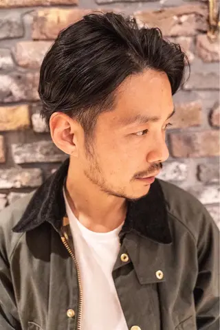 ショート パーマ メンズ lana hair 新宿/髪質改善のヘアスタイル