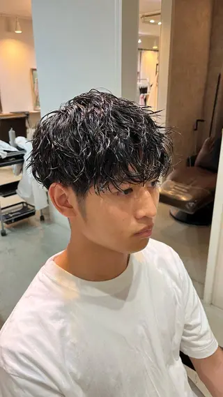 パーマ メンズ メンズ指名No.1/ パーマ特化/白木壱崇のヘアスタイル