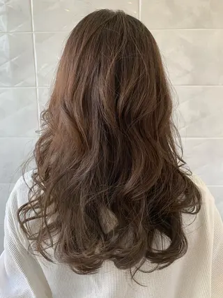 ロング LucksiMie ginza 明松のヘアスタイル