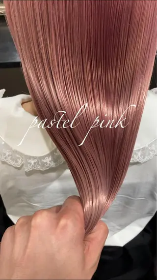 セミロング カラー Selenehair 三条本店のヘアスタイル